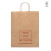 92876_160-a-logo ELLEN. Paper kraft bag (115 g/m²)