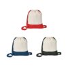 92913_set ROMFORD. 100% cotton drawstring bag (180 g/m²)