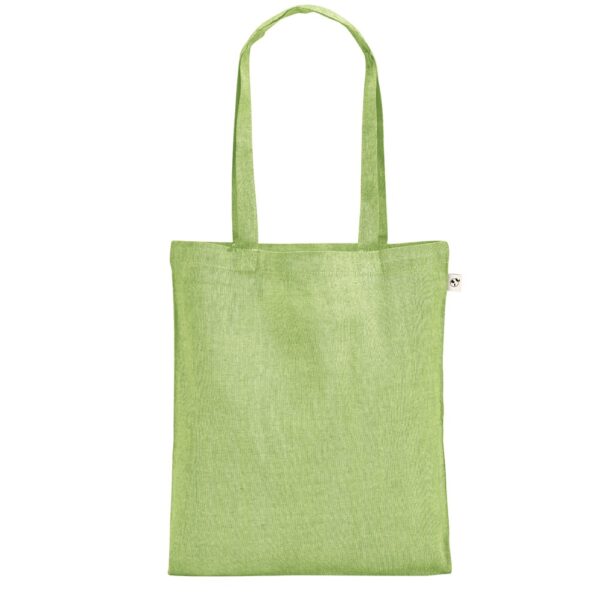 RYNEK. Recycled cotton bag (70%) and polyester (30% rPET) (140 g/m²)