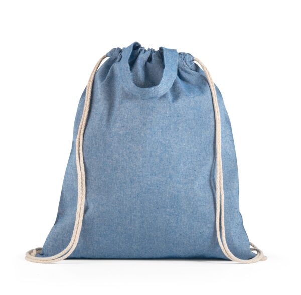 92936_104 RISSANI. Drawstring bag with recycled cotton (70%) and polyester (30% rPET) (140 g/m²)