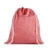 92936_105 RISSANI. Drawstring bag with recycled cotton (70%) and polyester (30% rPET) (140 g/m²)