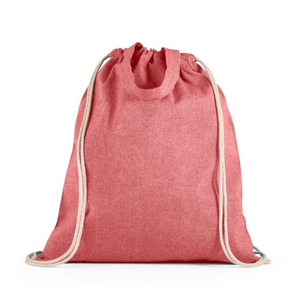 92936_105 RISSANI. Drawstring bag with recycled cotton (70%) and polyester (30% rPET) (140 g/m²)