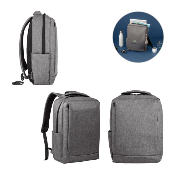 BOLOGNA. 15'6" Laptop backpack in 300D polyester