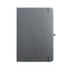 MATISSE. A5 notebook with rigid cover in leather (70% recycled) with lined sheets