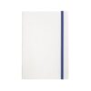 MILKY. A5 notebook with rigid cover in 100% recycled paper