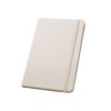 BOYD. A5 notebook in recycled polyester (100% rPET) with lined sheets