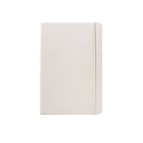 BOYD. A5 notebook in recycled polyester (100% rPET) with lined sheets