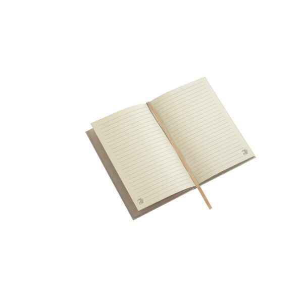 DICKINSON. A5 hardcover notebook made of sugar cane paper (80% sugar cane) with lined pages