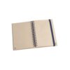93287_104-c PROUST. A5 notebook with rings, hard cover, made of sugar cane paper (80% sugar cane) with plain pages