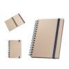 93287_set PROUST. A5 notebook with rings, hard cover, made of sugar cane paper (80% sugar cane) with plain pages