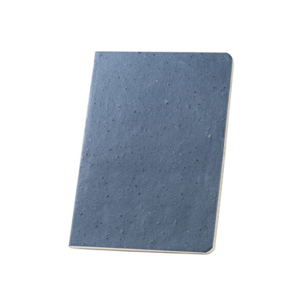 COFFEEPAD SEMI-RIGID. A5 notepad with semi-rigid cover made from coffee husk waste (65%)