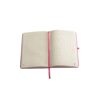 93297_102-c ANNE. A5 notebook in recycled polyester (100% rPET) with lined pages