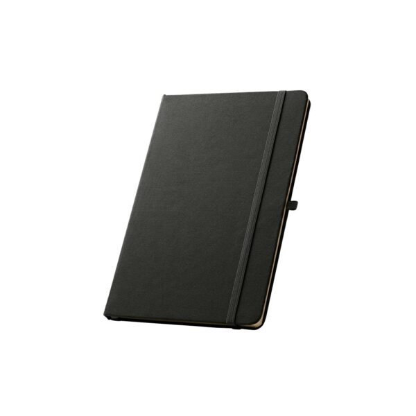 93297_103 ANNE. A5 notebook in recycled polyester (100% rPET) with lined pages