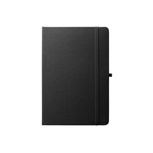 93297_103-a ANNE. A5 notebook in recycled polyester (100% rPET) with lined pages