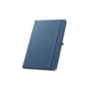 93297_104 ANNE. A5 notebook in recycled polyester (100% rPET) with lined pages