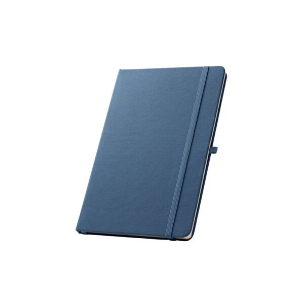 93297_104 ANNE. A5 notebook in recycled polyester (100% rPET) with lined pages