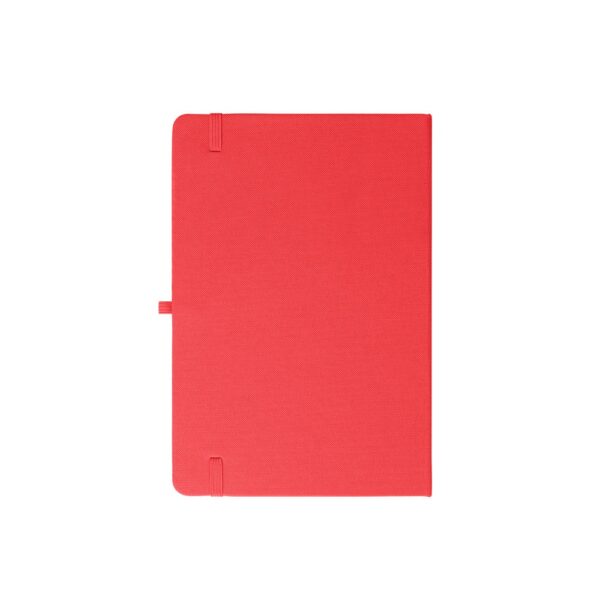 93297_105-b ANNE. A5 notebook in recycled polyester (100% rPET) with lined pages