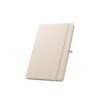93297_116 ANNE. A5 notebook in recycled polyester (100% rPET) with lined pages