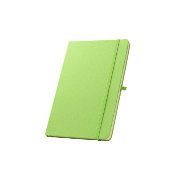 93297_119 ANNE. A5 notebook in recycled polyester (100% rPET) with lined pages