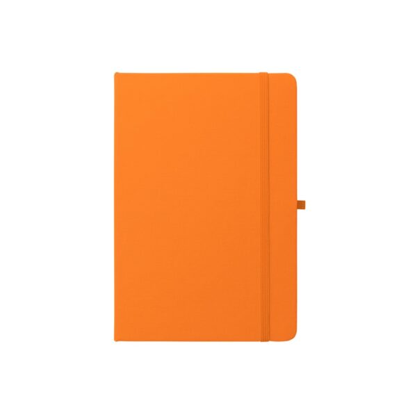 93297_128-a ANNE. A5 notebook in recycled polyester (100% rPET) with lined pages