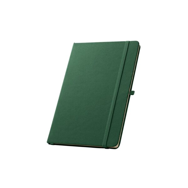 93297_129 ANNE. A5 notebook in recycled polyester (100% rPET) with lined pages
