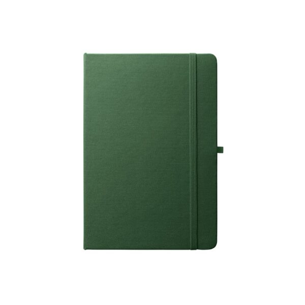 93297_129-a ANNE. A5 notebook in recycled polyester (100% rPET) with lined pages