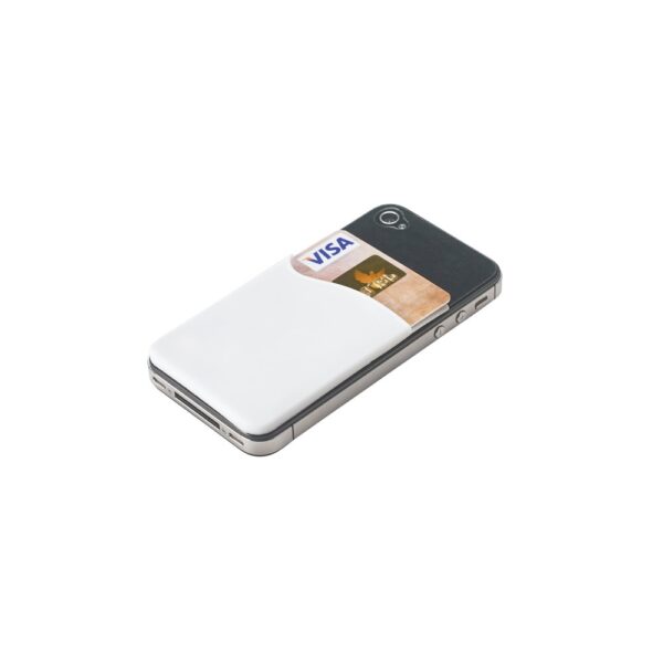 SHELLEY. Silicone smartphone card holder