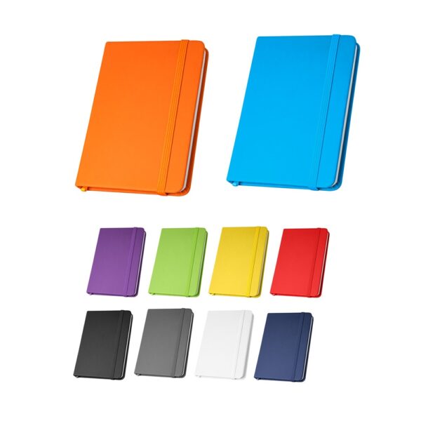 HEMINGWAY. A5 PU notepad with plain sheets