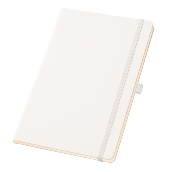 93494_106 TWAIN. A5 notebook with lined sheets in ivory color