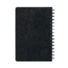 MISHIMA. A5 notebook with semi-hard cover in recycled felt (100% rPET) with rings and lined pages