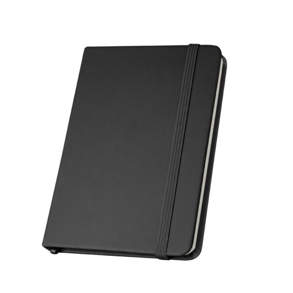 93637_103 CAMPUS. A5 hardcover notebook in PU (35% recycled) with lined pages 100% recycled