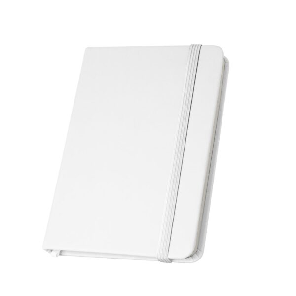 93637_106 CAMPUS. A5 hardcover notebook in PU (35% recycled) with lined pages 100% recycled