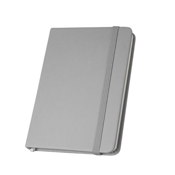 93637_113 CAMPUS. A5 hardcover notebook in PU (35% recycled) with lined pages 100% recycled