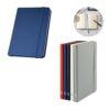93637_set CAMPUS. A5 hardcover notebook in PU (35% recycled) with lined pages 100% recycled