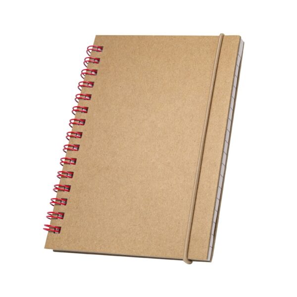 93707_105 MARLOWE. Spiral pocket sized notepad with lined pages