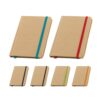 93709_set FLAUBERT. Pocket sized notepad with plain