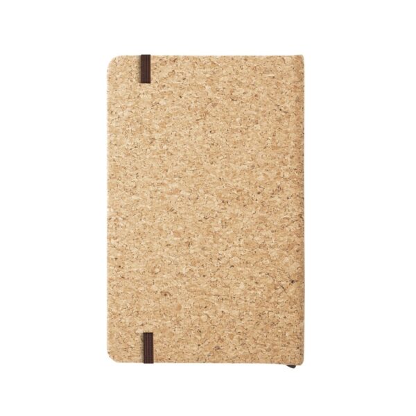 HAWKINS. Pocket cork notebook with 160 plain pages