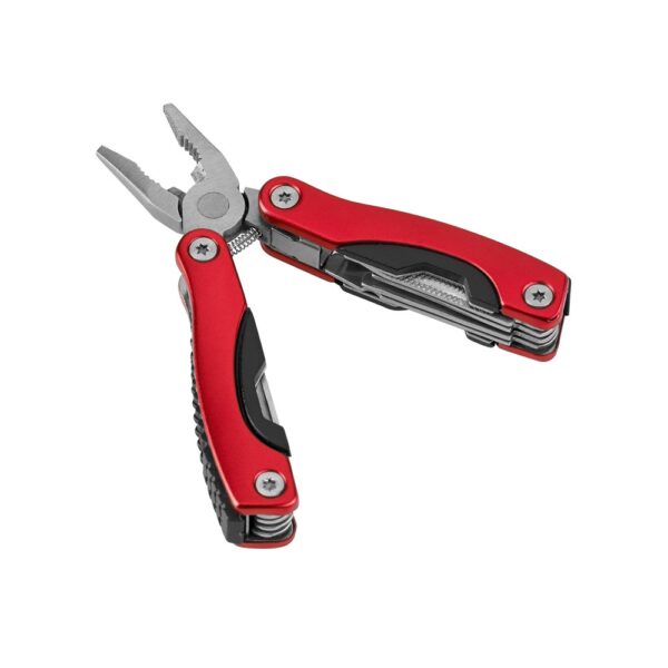 DUNITO. Folding mini multi-function pliers made of stainless steel and aluminum