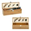 SYRAH. Bamboo, ABS and stainless steel wine set