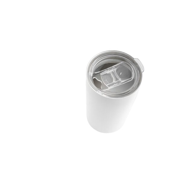SLIDER. Stainless steel sublimation travel cup 380 mL