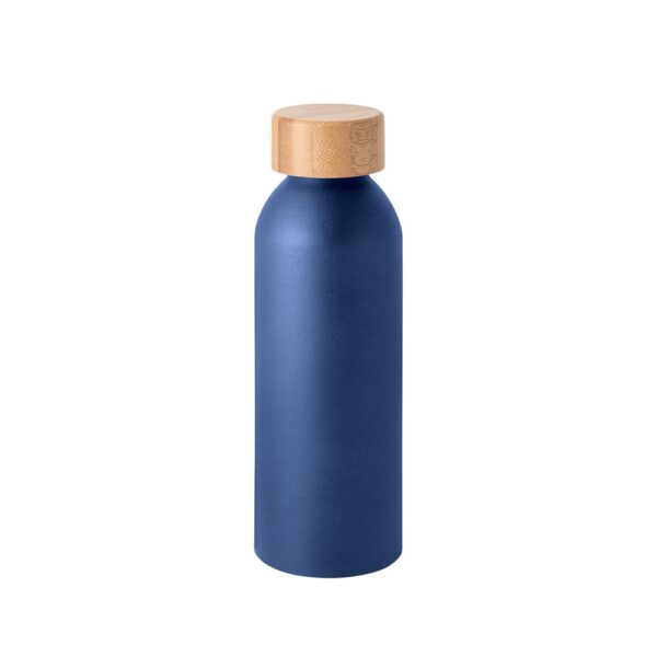 QUETA. Aluminium bottle with bamboo lid 550 mL