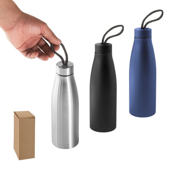 94271_set MORGAN. Bottle in 90% recycled stainless steel 710 mL
