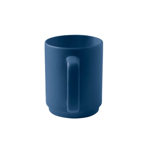 MIGHTY. Ceramic mug with cylindrical body 330 mL