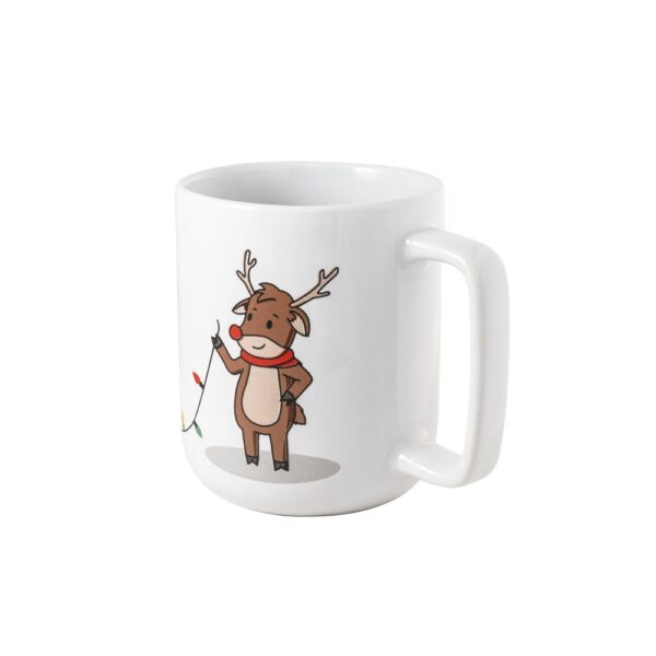 94282_106 REINDEER. Mug with Christmas print 330 mL