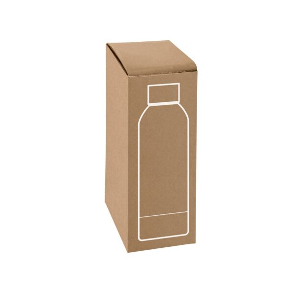 ODIN METTALIC. Bottle in 90% recycled stainless steel 550 mL