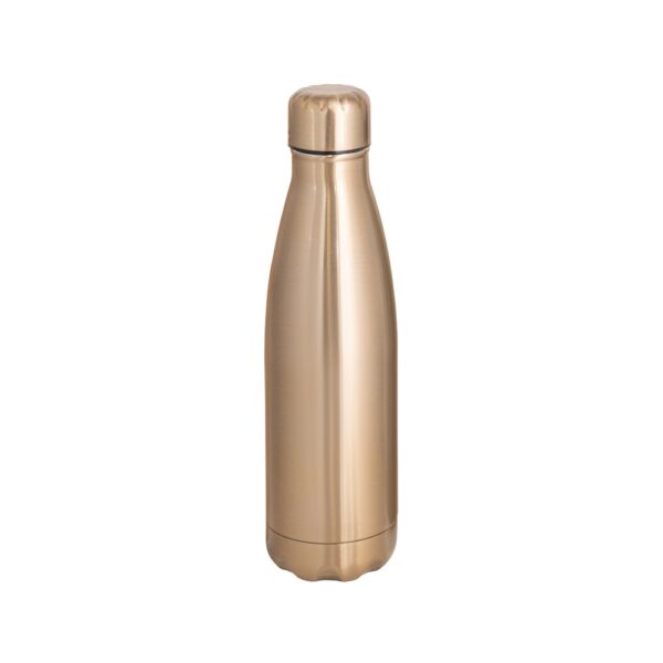 SHOW METALLIC. Stainless steel bottle with matt metallic finish 510 mL