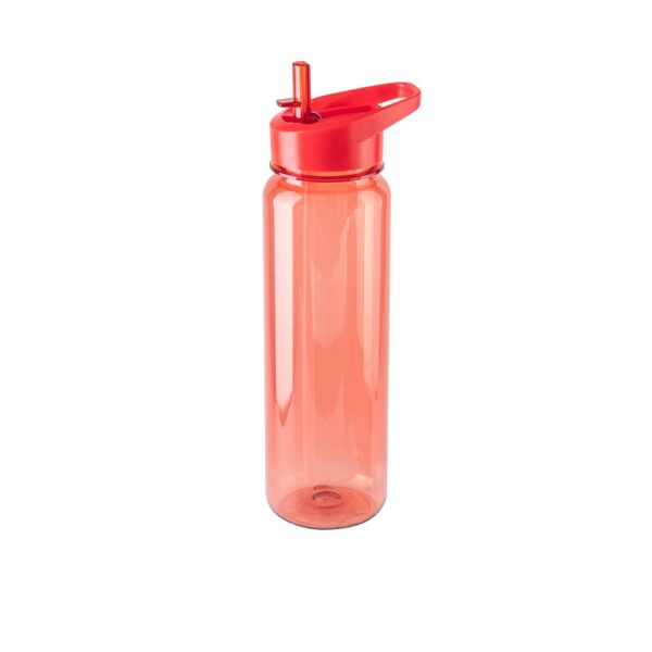 GILMORE. Recycled PET (100% rPET) sports bottle with glossy translucent finish 750 mL
