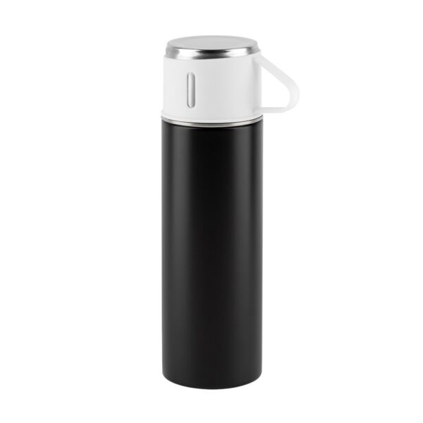 COMANECI. Double-walled stainless steel bottle (90% recycled) with matte finish 490 mL