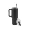 JOYNER XL. Large stainless steel travel cup (91% recycled) with vacuum insulated double wall and a matt finish 1300 mL