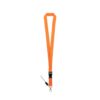 ANQUETIL. Polyester lanyard with metal carabiner
